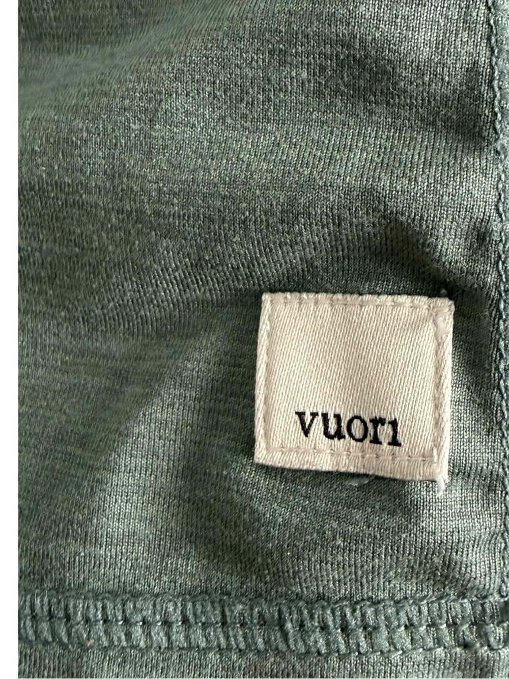 Vuori Women's Racerback Tank Top in Sage Green - Picture 5 of 6